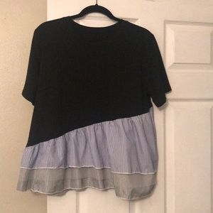 Peplum like tee